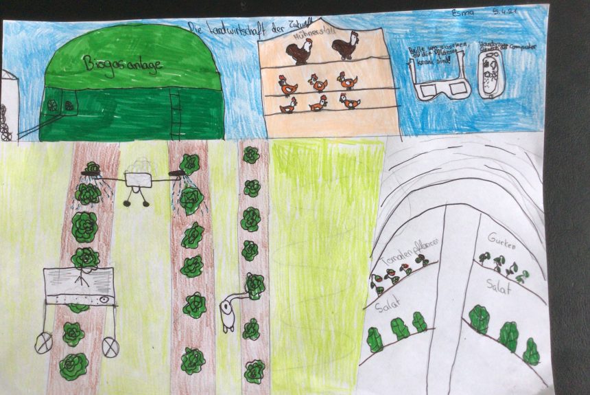 „Landwirtschaft der Zukunft“ – Ideen und Bilder aus den 5. Klassen