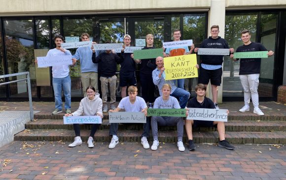 Das KANT wieder als Europaschule rezertifiziert