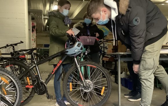 Die Fahrradlichtaktion 2021 – auch bei uns am KANT