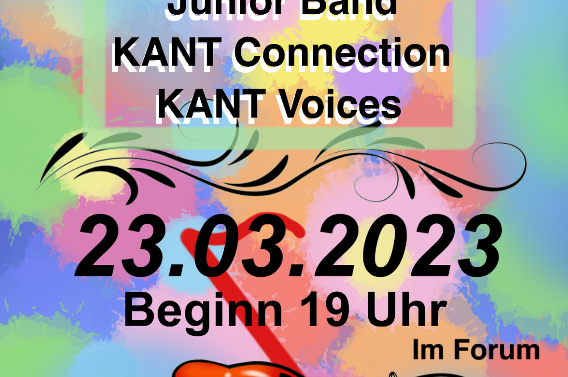 Einladung zum Frühlingskonzert „Spring Time Roar“ am 23. März