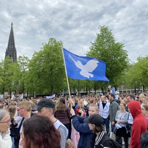 375 Jahre Westfälischer Frieden – Das KANT bei der Friedendemonstration in Münster