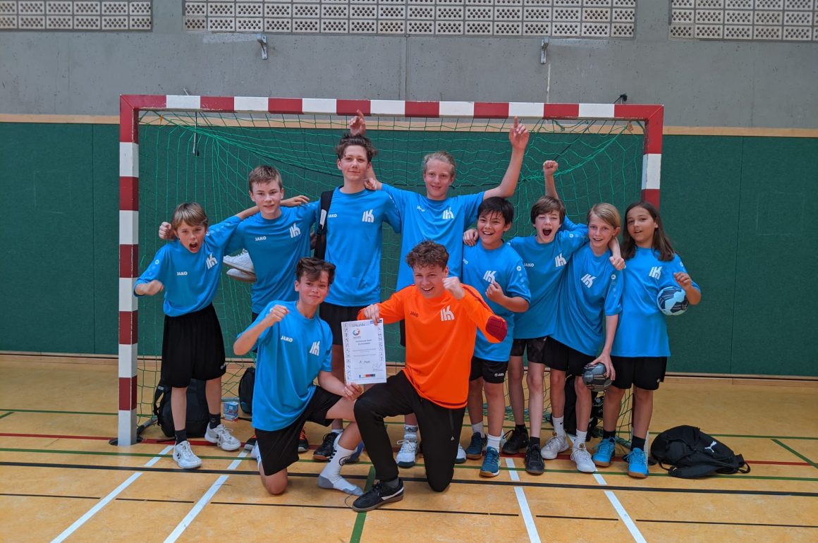 Das KANT ist Stadtmeister im Handball