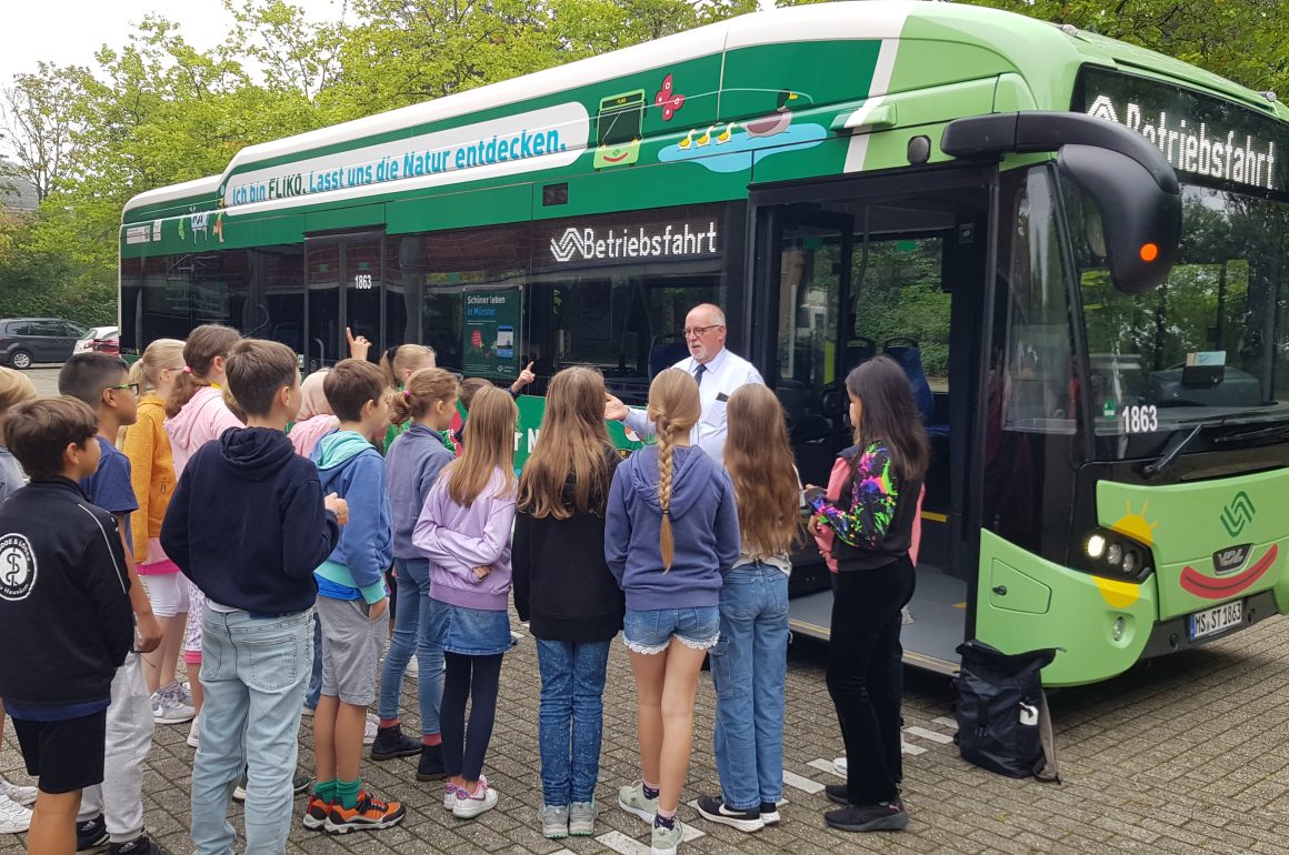 Nächste Haltestelle: Immanuel-Kant-Gymnasium – Das Bustraining der 5. Klassen