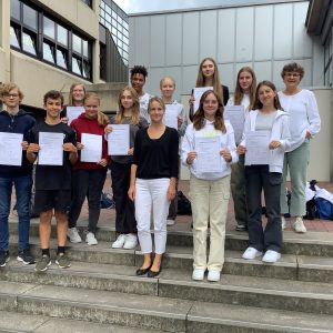 Große Erfolge bei den Delf (Diplôme d’Études en Langue Française) Prüfungen 2023