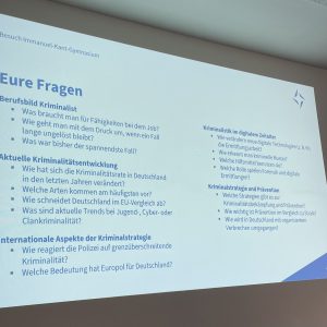 Der Europakurs unterwegs in der Hiltruper Nachbarschaft