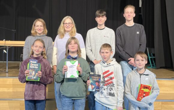 Hannes Mallek (6d) gewinnt den KANT-Vorlesewettbewerb