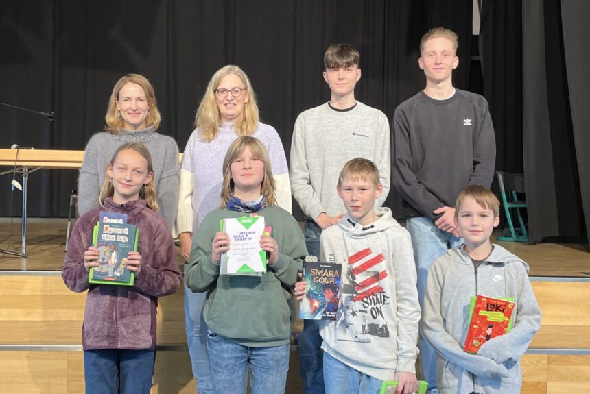 Hannes Mallek (6d) gewinnt den KANT-Vorlesewettbewerb