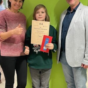 Matthis Rüsch qualifiziert sich bei der Mathematik-Olympiade 2025 für das Landesfinale