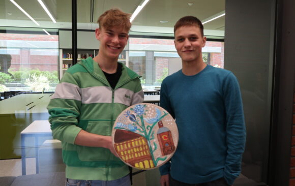 Kunst verbindet: Petrykivka Malerei meets Münster