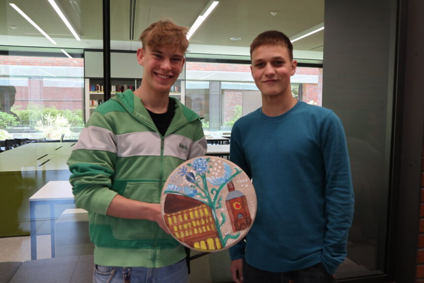 Kunst verbindet: Petrykivka Malerei meets Münster