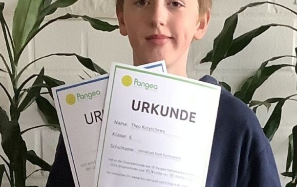 Großartiger Erfolg: KANT-Schüler erreicht das Finale des Pangea-Mathematikwettbewerbs
