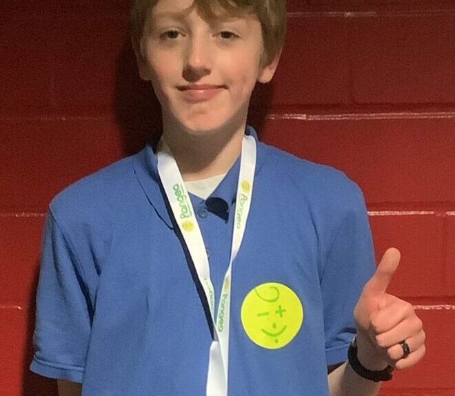 Theo Kuryschewa (6a) gewinnt die Bronzemedaille beim Pangea-Regionalfinale