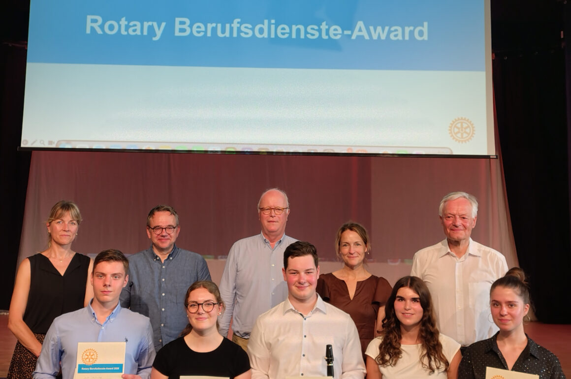 Gruppe Der Rotary Berufsdienste Award 2026 am KANT