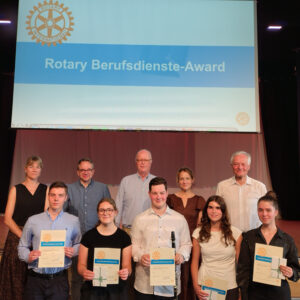 Gruppe Der Rotary Berufsdienste Award 2026 am KANT