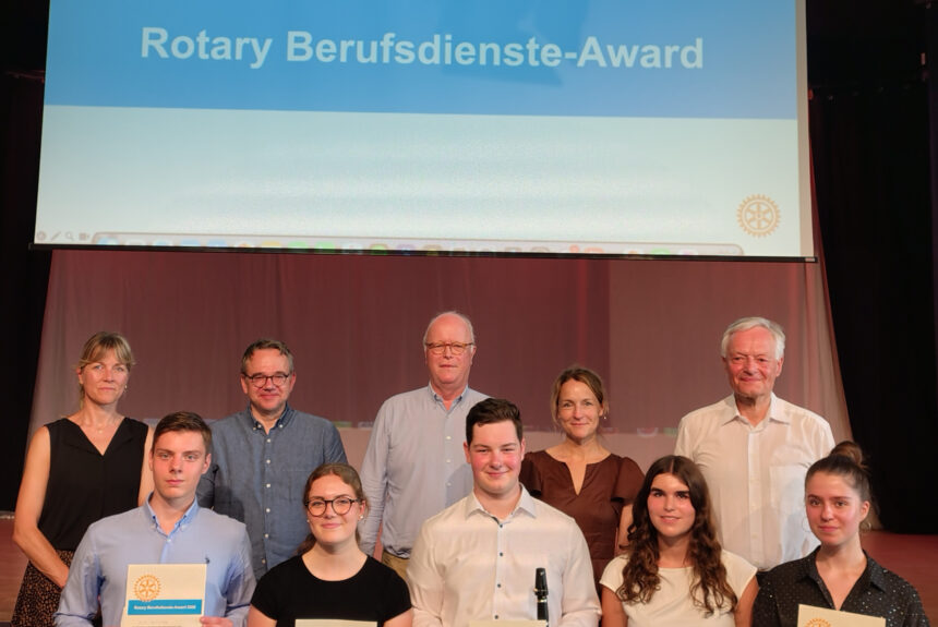 Gruppe Der Rotary Berufsdienste Award 2026 am KANT