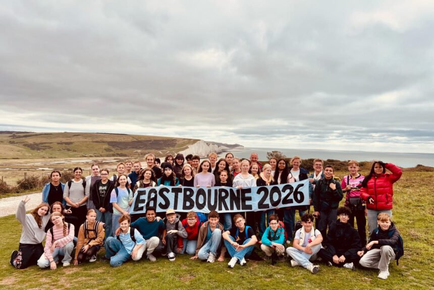 Die Klassen 8b und 8c grüßen aus Eastbourne